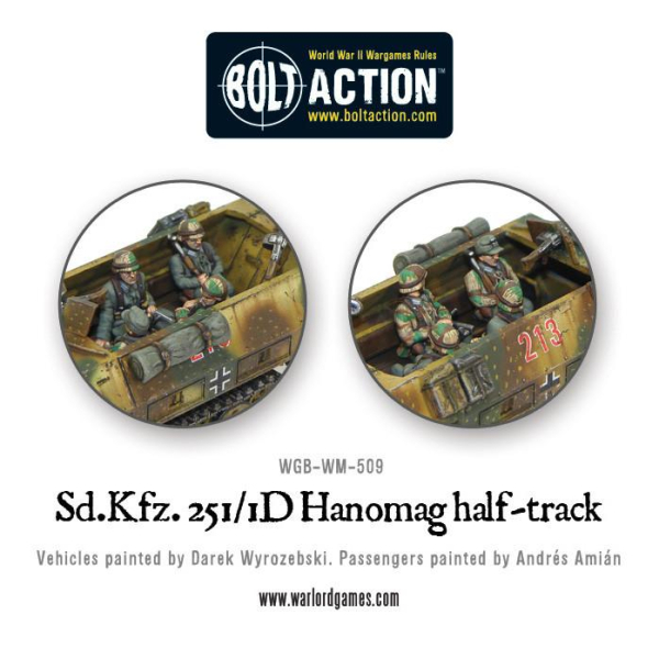 Bolt Action: Sd.Kfz 251/1 Ausf D Hanomag